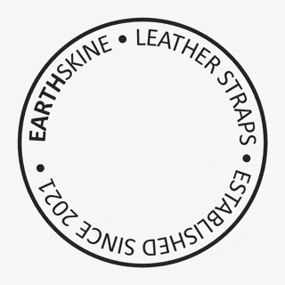 Earthskine Leather Watch straps Animated Logo Small